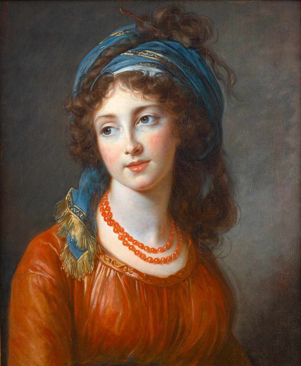 Aglae de Gramont, nee de Polignac (1768-1812) portréja, Marie Louise Elisabeth Vigee Lebrun (Vigee-Lebrun) (1755-1842) alkotó: Elisabeth Louise Vigee Lebrun