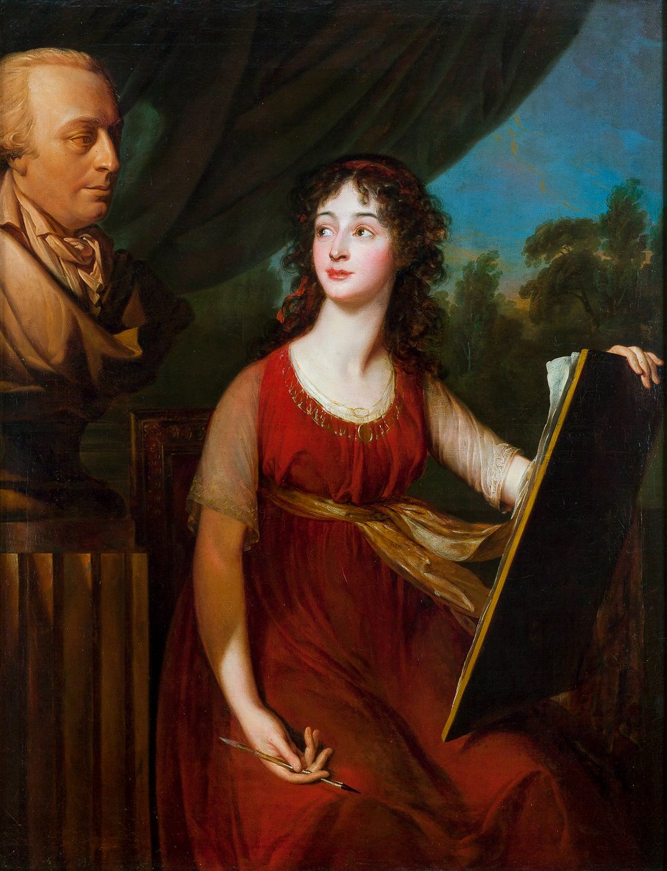 Maria Vasziljevna Kochubey grófnő portréja 1779-1844. alkotó: Elisabeth Louise Vigee Lebrun