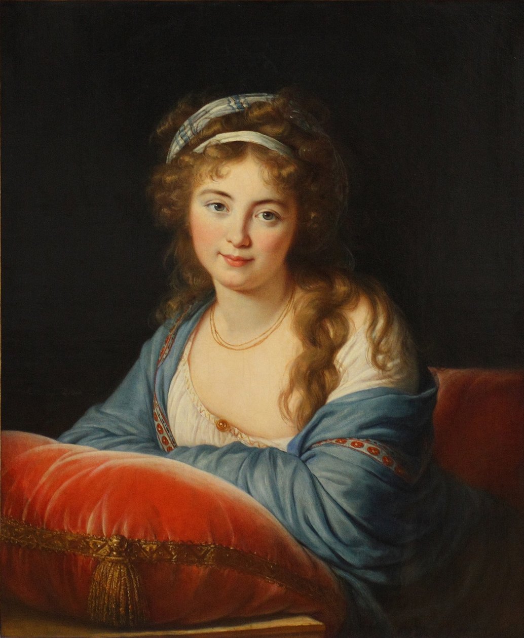 Jekatyerina Skavronskaya grófnő portréja, sz.: von Engelhardt 1761-1829, 1796 alkotó: Elisabeth Louise Vigee Lebrun