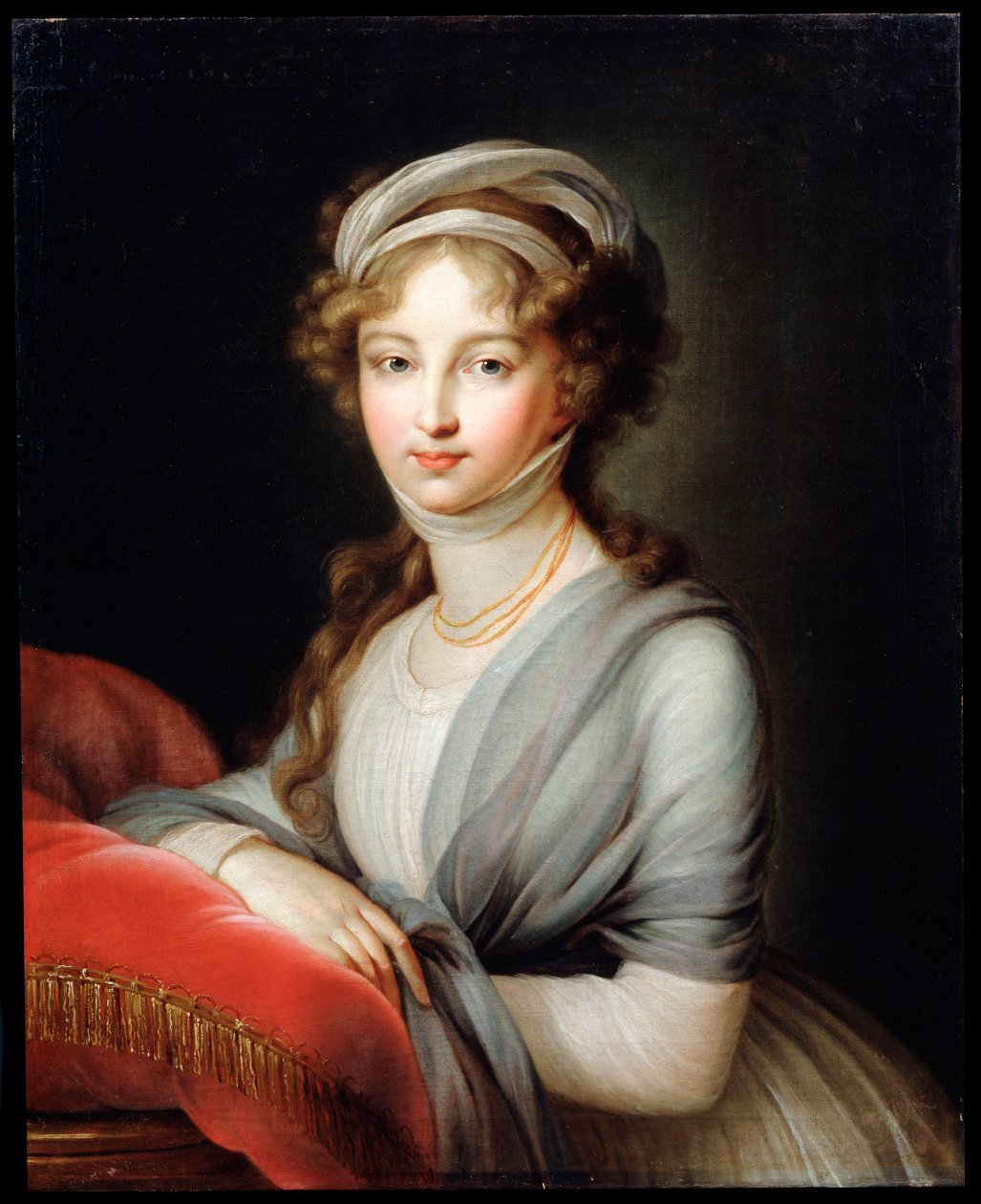Erzsébet Alekszejevna császárné portréja, c1795 alkotó: Elisabeth Louise Vigee Lebrun
