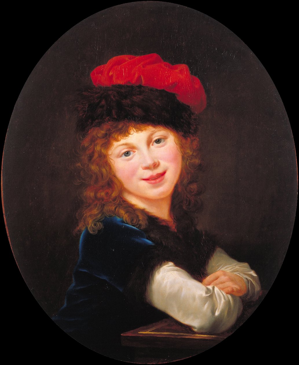 Egy lány portréja alkotó: Elisabeth Louise Vigee Lebrun