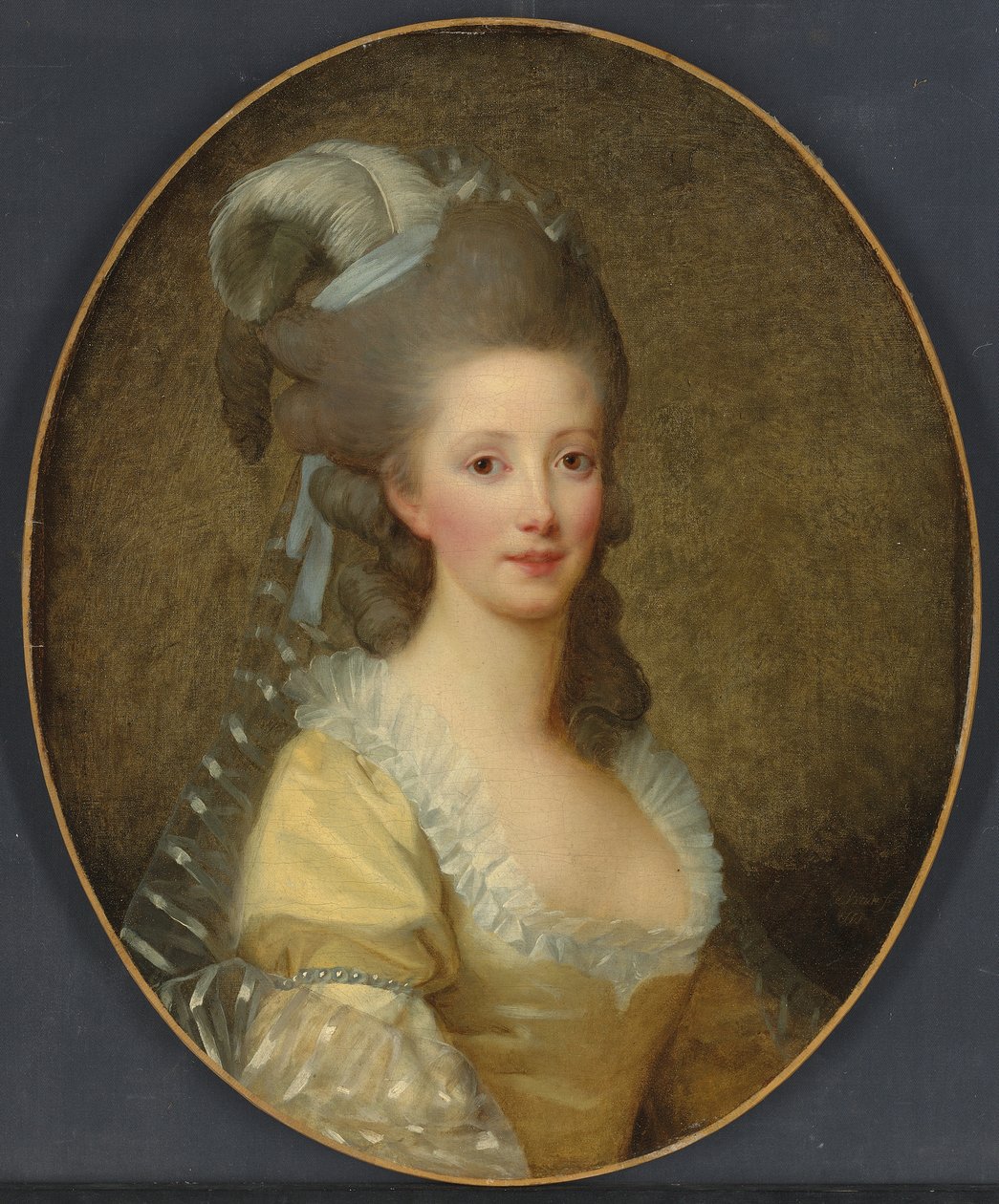 Egy nő portréja alkotó: Elisabeth Louise Vigee Lebrun
