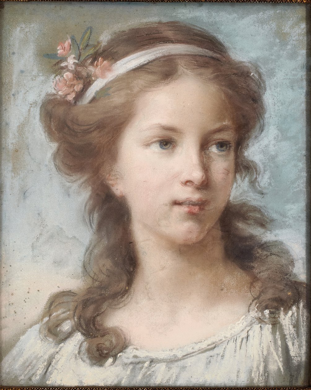 Egy fiatal lány portréja alkotó: Elisabeth Louise Vigee Lebrun