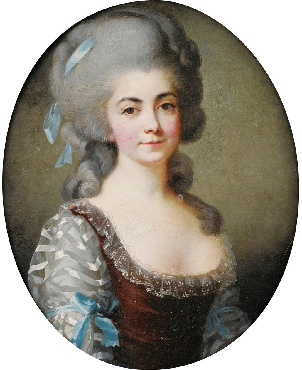 Antoinette Saint-Huberty operaénekesnő portréja 1756-1812, c. 1780 alkotó: Elisabeth Louise Vigee Lebrun