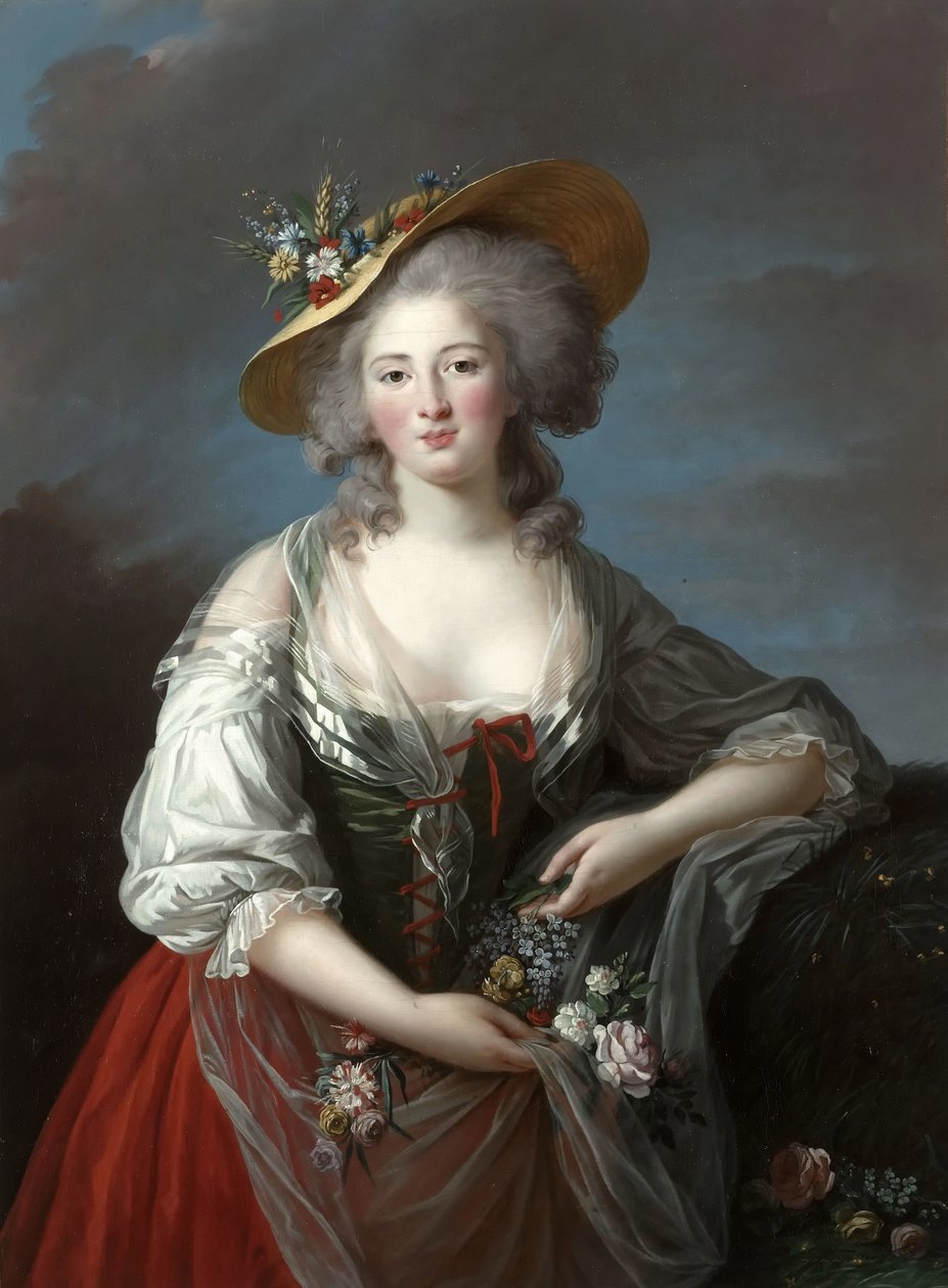 Elisabeth Fülöp Marie Helene de Bourbon alkotó: Elisabeth Louise Vigee Lebrun
