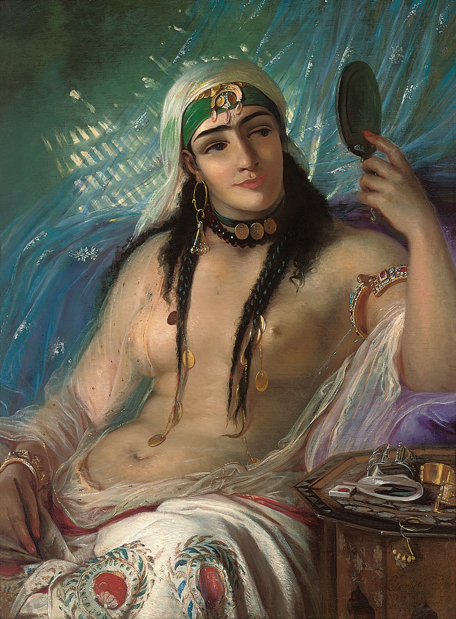 Odaliszk alkotó: Elisabeth Maria Anna Jerichau Baumann