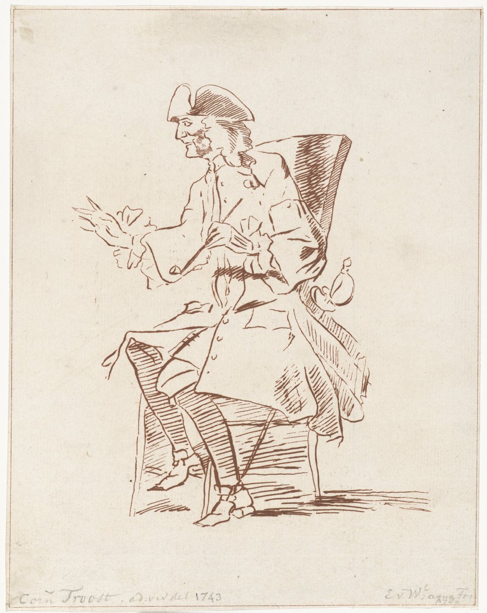 Jacob Carpi portréja alkotó: Elisabeth van Woensel