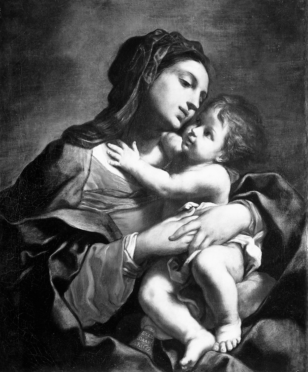 Madonna és gyermeke alkotó: Elisabetta Sirani