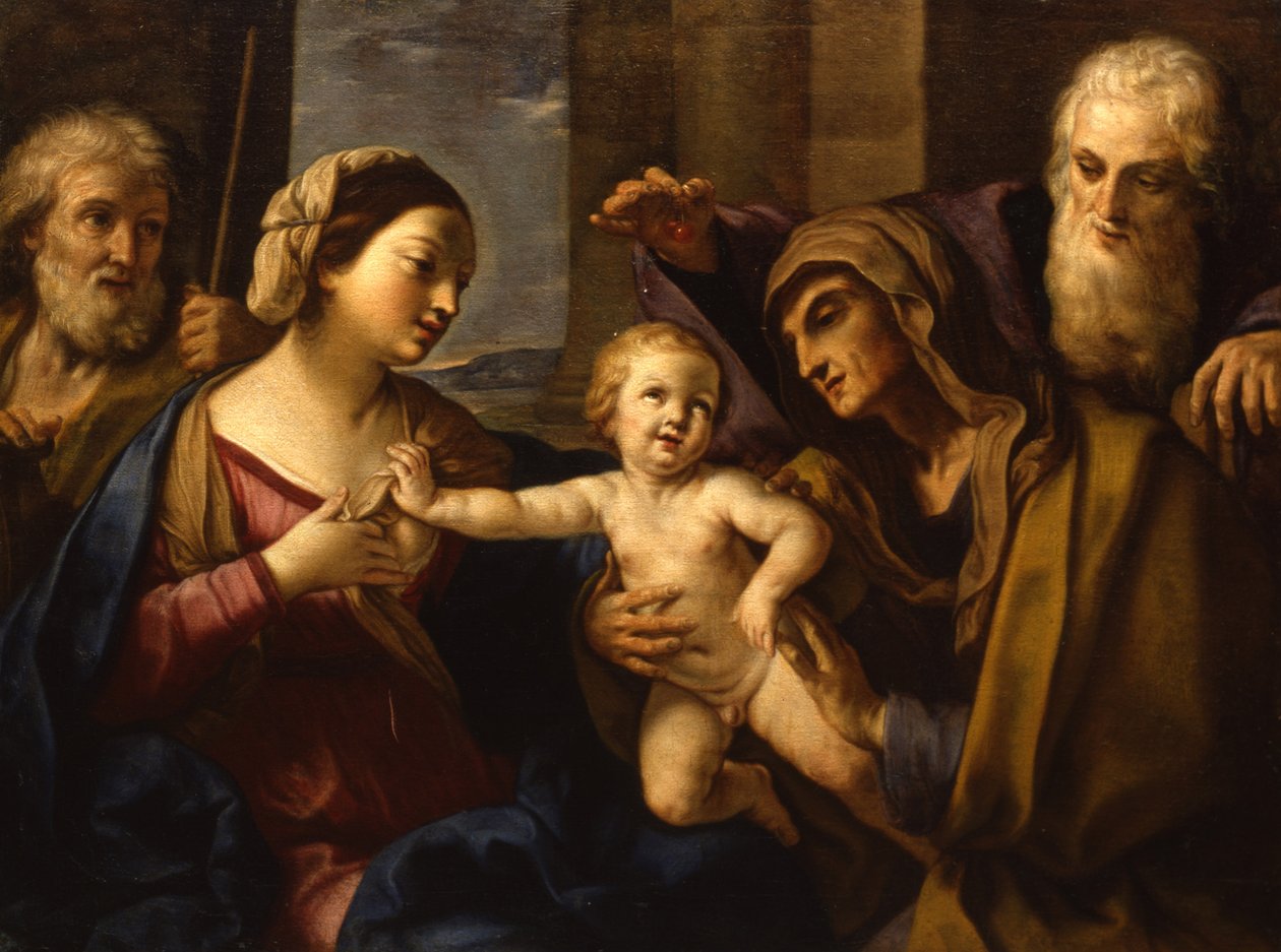 A Szent Család alkotó: Elisabetta Sirani