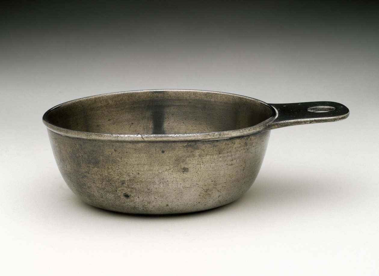 Porringer, c. 1780-1790 (ón) alkotó: Elisha (attr.to) Kirk