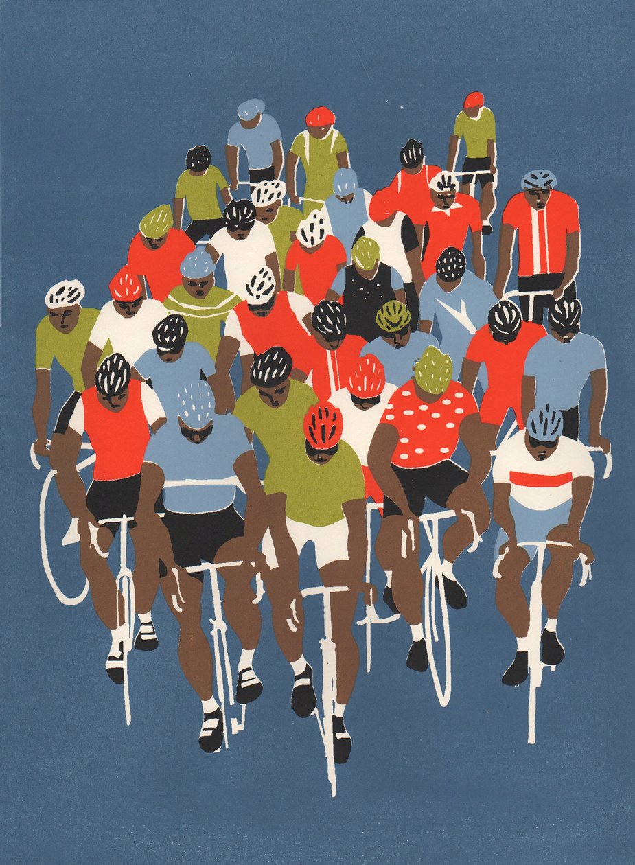 Gruppetto, 2014 (szitanyomat) alkotó: Eliza Southwood