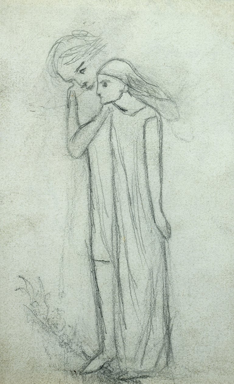 Ötlet a „La Belle Dame Sans Merci”-hez (lásd még: 200314) alkotó: Elizabeth Eleanor Siddal