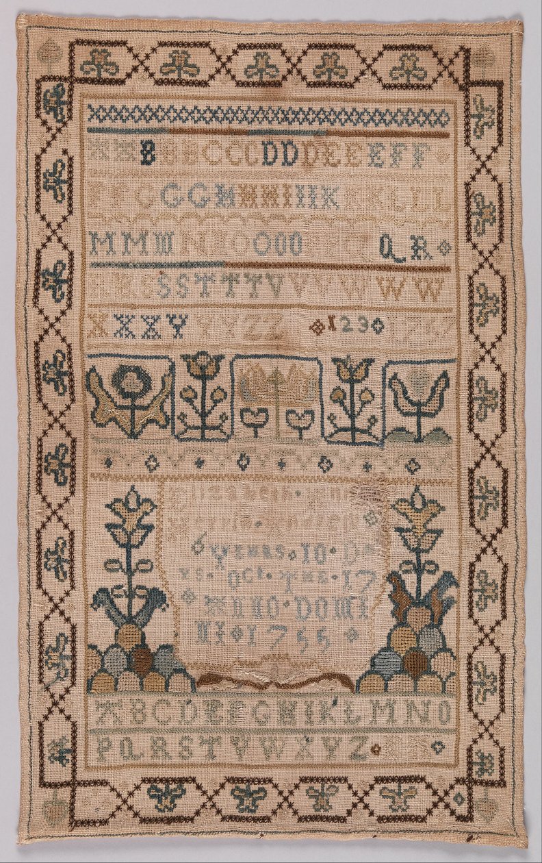 Mintavevő alkotó: Elizabeth Ann Herpin Andrew