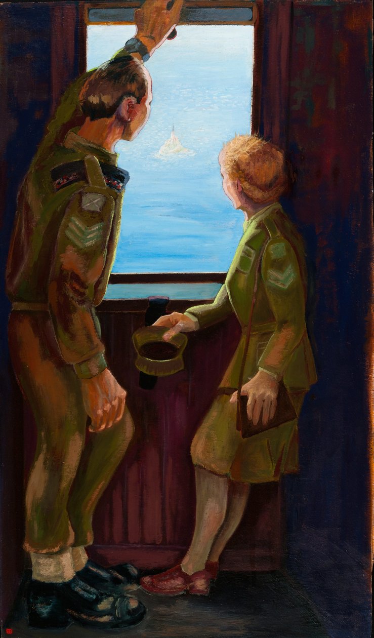 Szent Sziget az LNER-től, 1943 alkotó: Elizabeth Browning