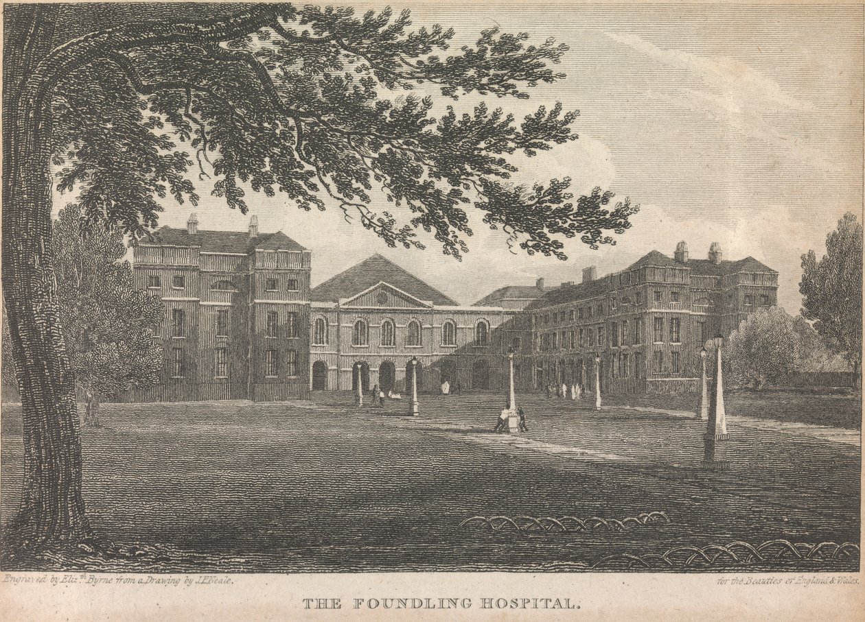 The Foundling Hospital for the Beauties of England and Wales; 3. oldal (második kötet) alkotó: Elizabeth Byrne