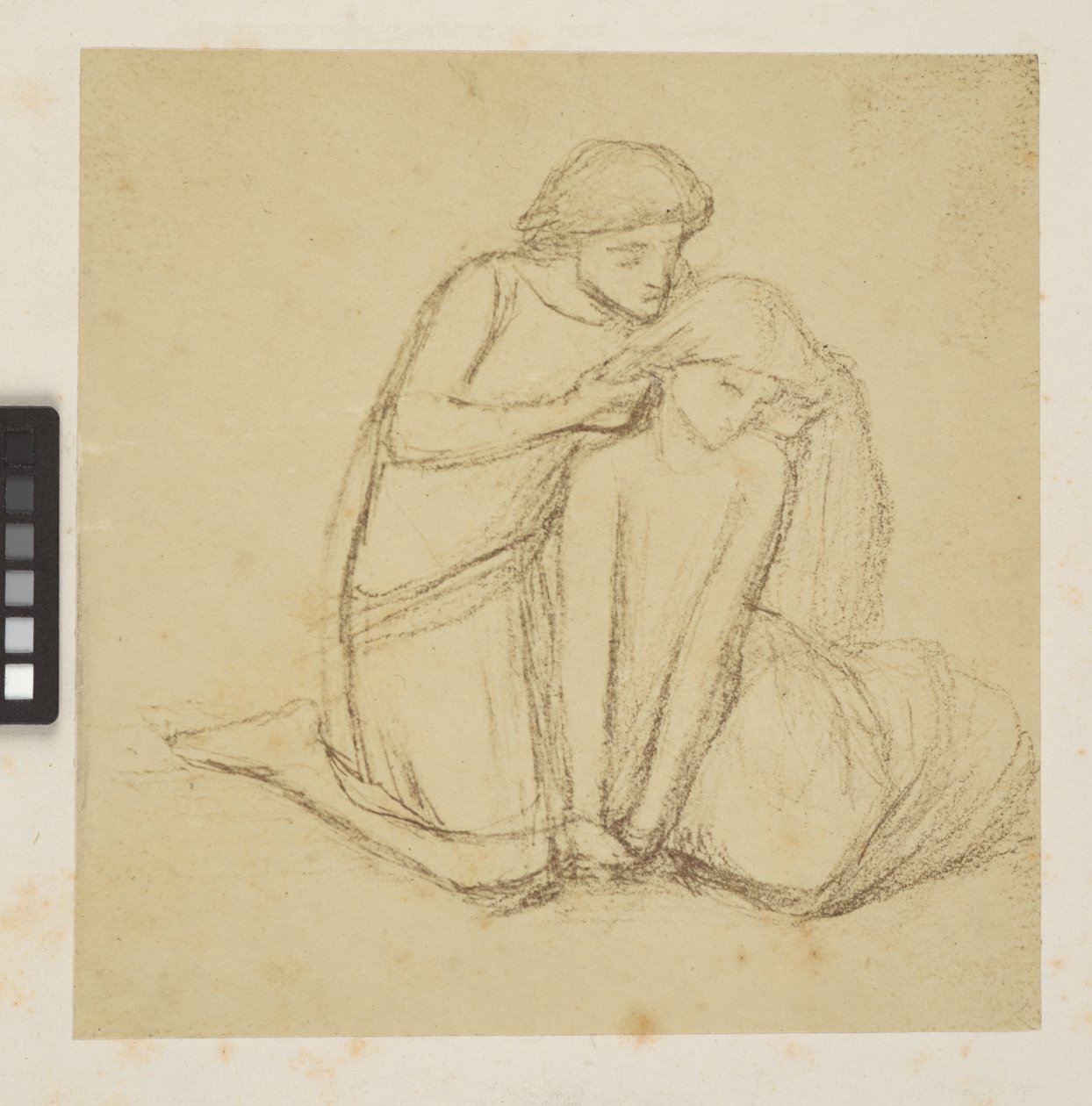 Tervek és vázlatok alkotó: Elizabeth Eleanor (1834-62) Siddal