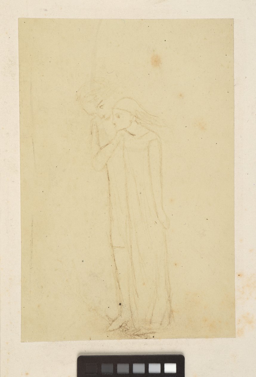 Tervek és vázlatok alkotó: Elizabeth Eleanor (1834 62) Siddal