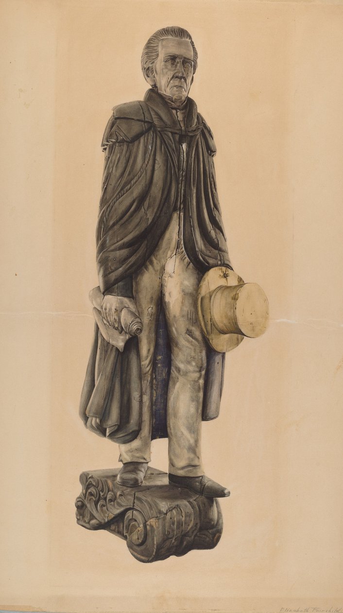 Orrszobor alkotó: Elizabeth Fairchild