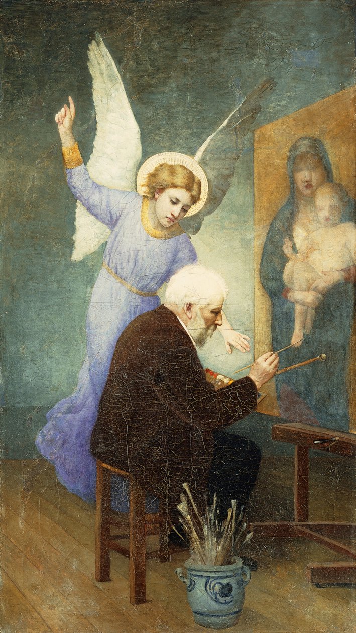 Bouguereau emlékére; Souvenir de Bouguereau, alkotó: Elizabeth Jane Gardner Bouguereau