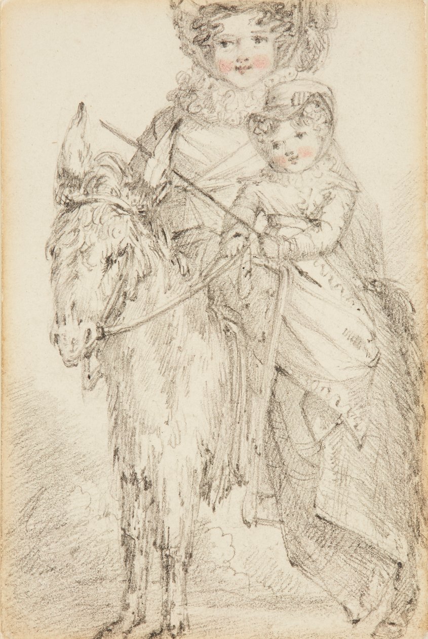 Viktória királynő gyerekként alkotó: Elizabeth Keith née Lindsay Heathcote