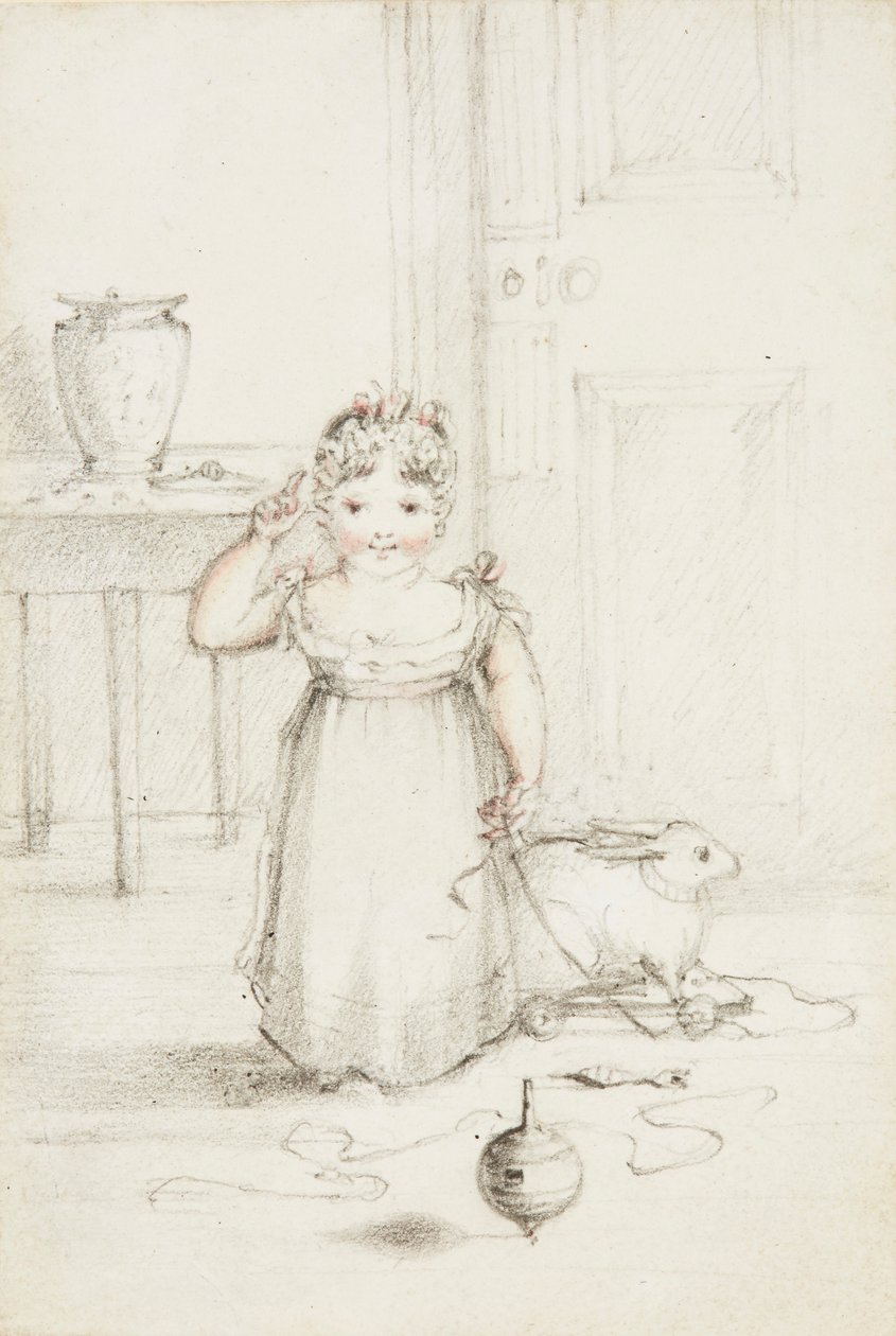 Viktória királynő gyerekként alkotó: Elizabeth Keith née Lindsay Heathcote