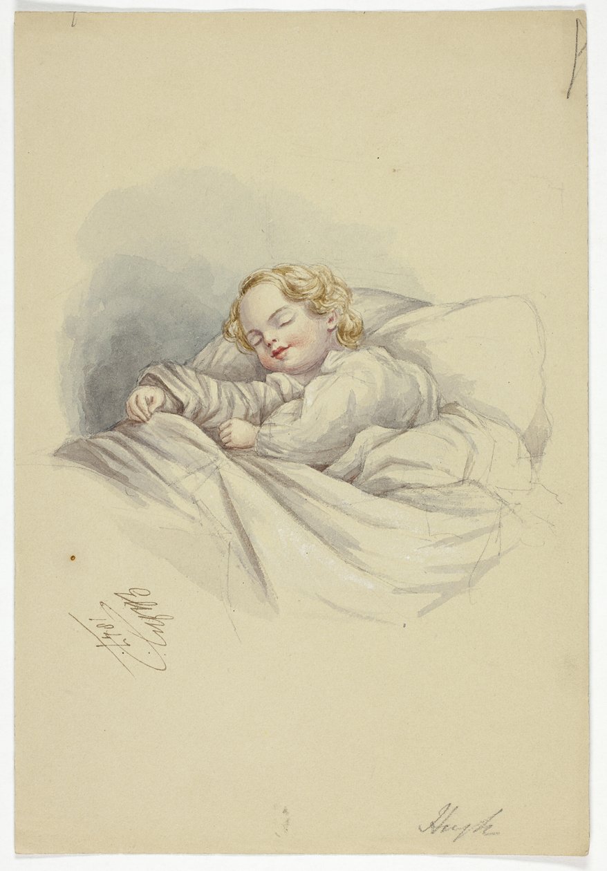 Hugh alszik alkotó: Elizabeth Murray