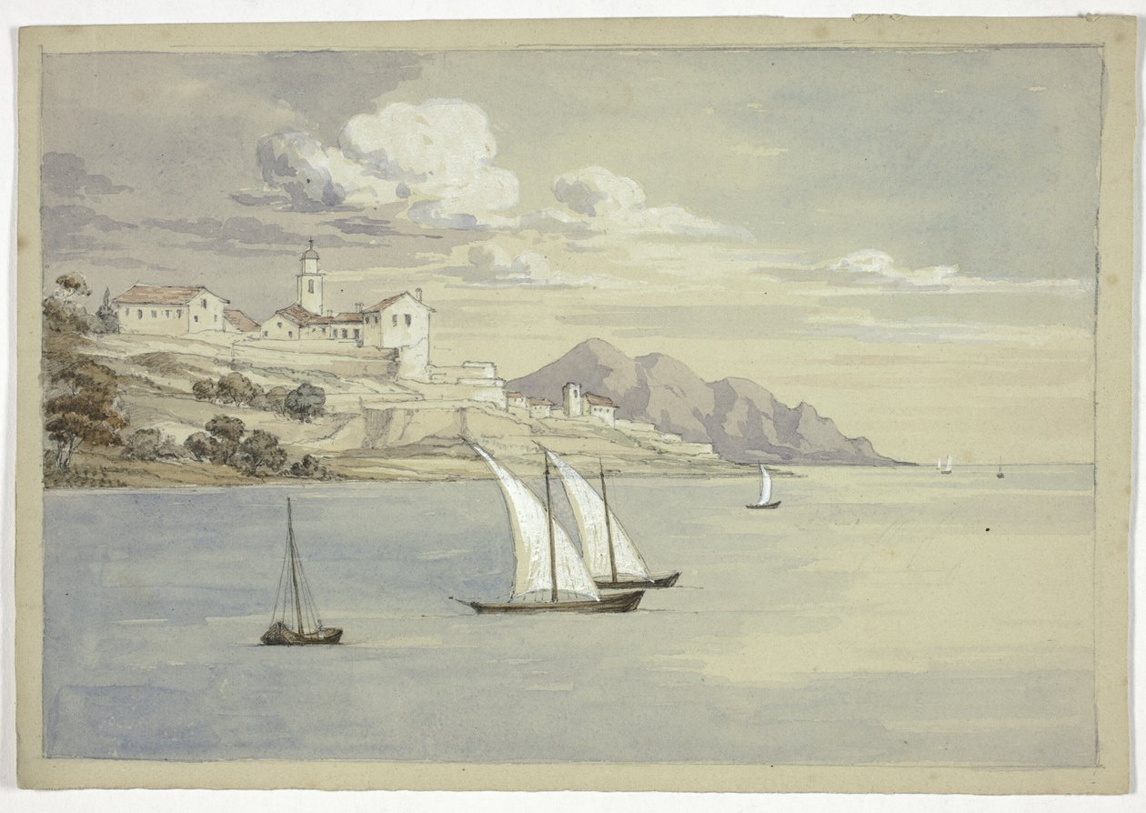 Portofino a tengerből, Genova alkotó: Elizabeth Murray