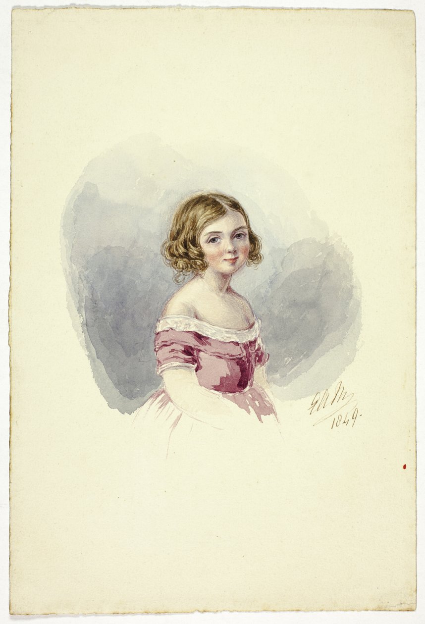 Egy fiatal lány portréja alkotó: Elizabeth Murray