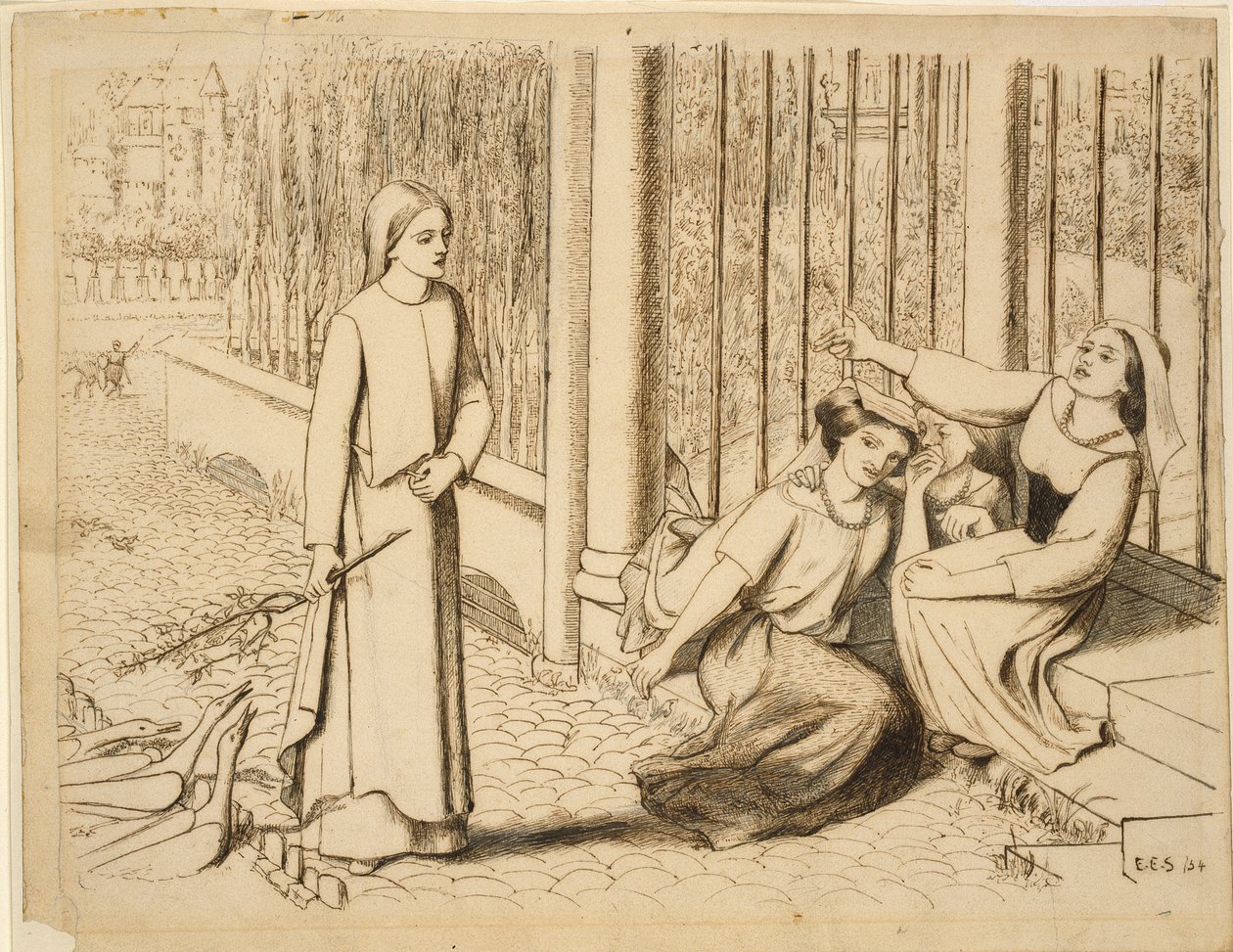 Pippa-bérletek, 1854 alkotó: Elizabeth Siddal