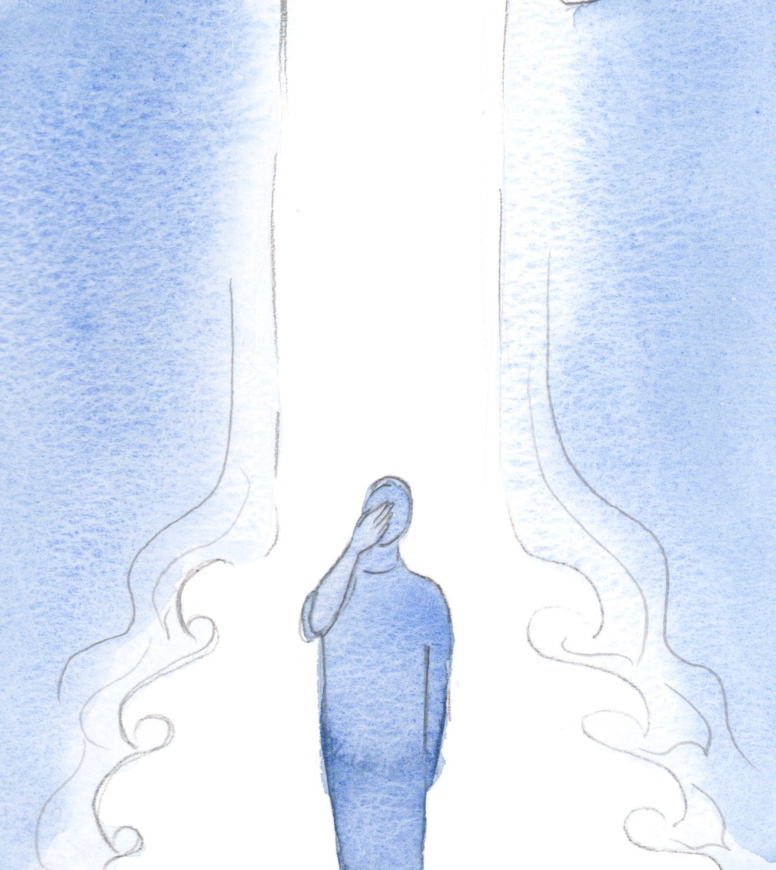 A kereszt jele és az apostoli áldás elfogadása által kiáradt Isten ereje, a kegyelmek és a boldogság növekedésével., 2001 (papíron nélkül) alkotó: Elizabeth Wang