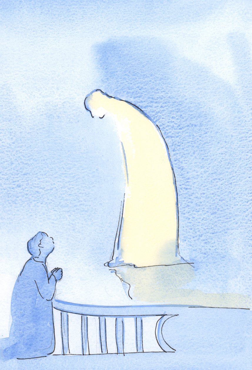 Krisztus gyengéd és kedves, amikor hozzá fordulunk, 2002 (papíron) alkotó: Elizabeth Wang