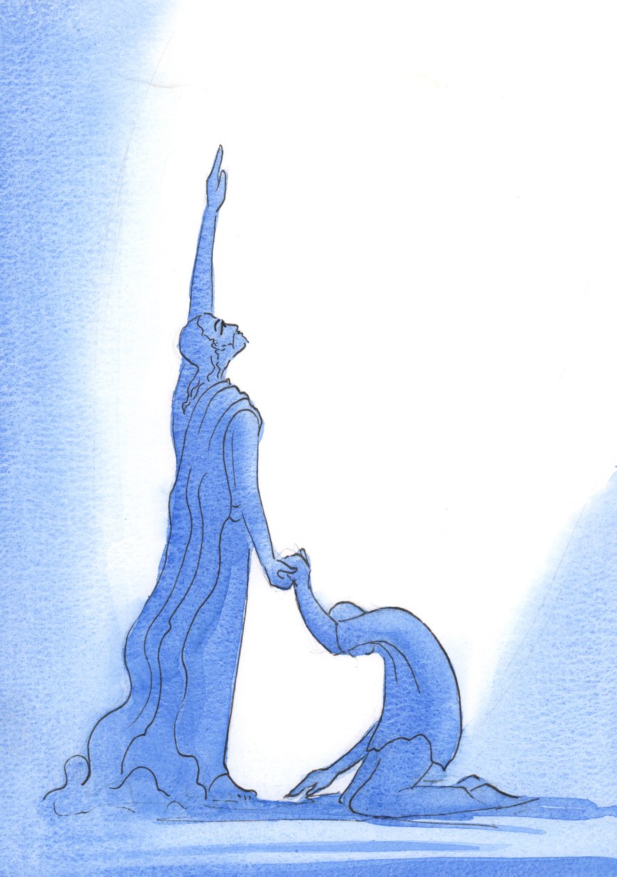 Krisztus, a bűntelen Isten-ember, a bűnösök bajnoka, 2002 (papíron nem) alkotó: Elizabeth Wang