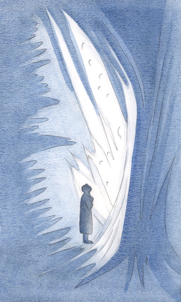 Láttam, hogy nem csak a Szent Angyalokat kell tisztelnünk, hanem az összes ragyogó lelket, akiket őrznek, 2000 (papíron nélkül) alkotó: Elizabeth Wang