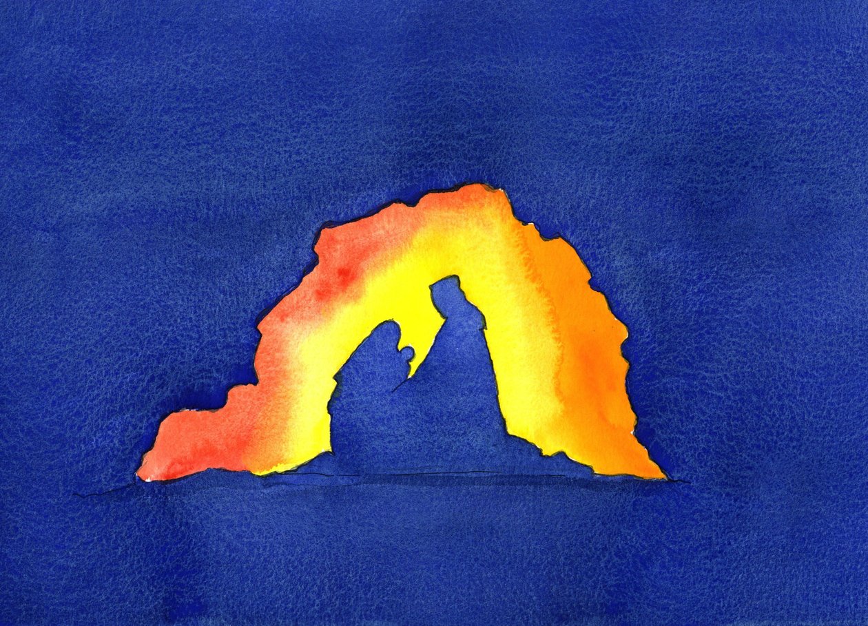 Jézus megszületett Betlehemben, 2001 (papír nélkül) alkotó: Elizabeth Wang