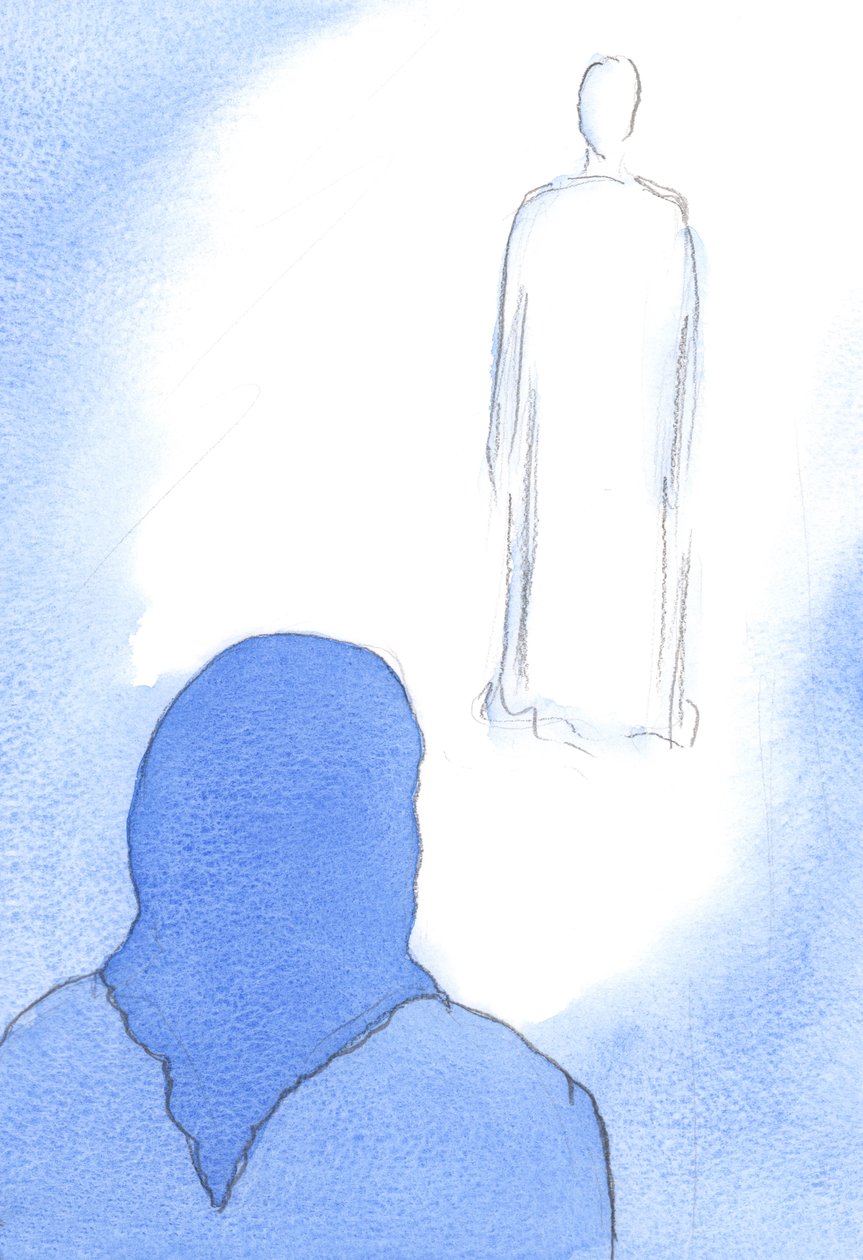 Fény és kegyelem bőségesen áradhat lelkemre, Krisztustól, amikor erélyesen küzdöttem a kísértésekkel, 2002 (papíron) alkotó: Elizabeth Wang