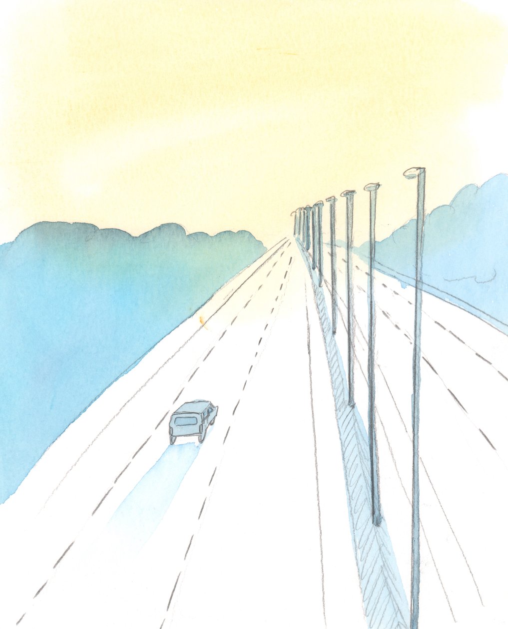 Valaki, aki az ima alázatos, csendes, kitartó módját és az Istenhez való hűséget követi, az úton a mennybe, 2004 (papíron nem) alkotó: Elizabeth Wang