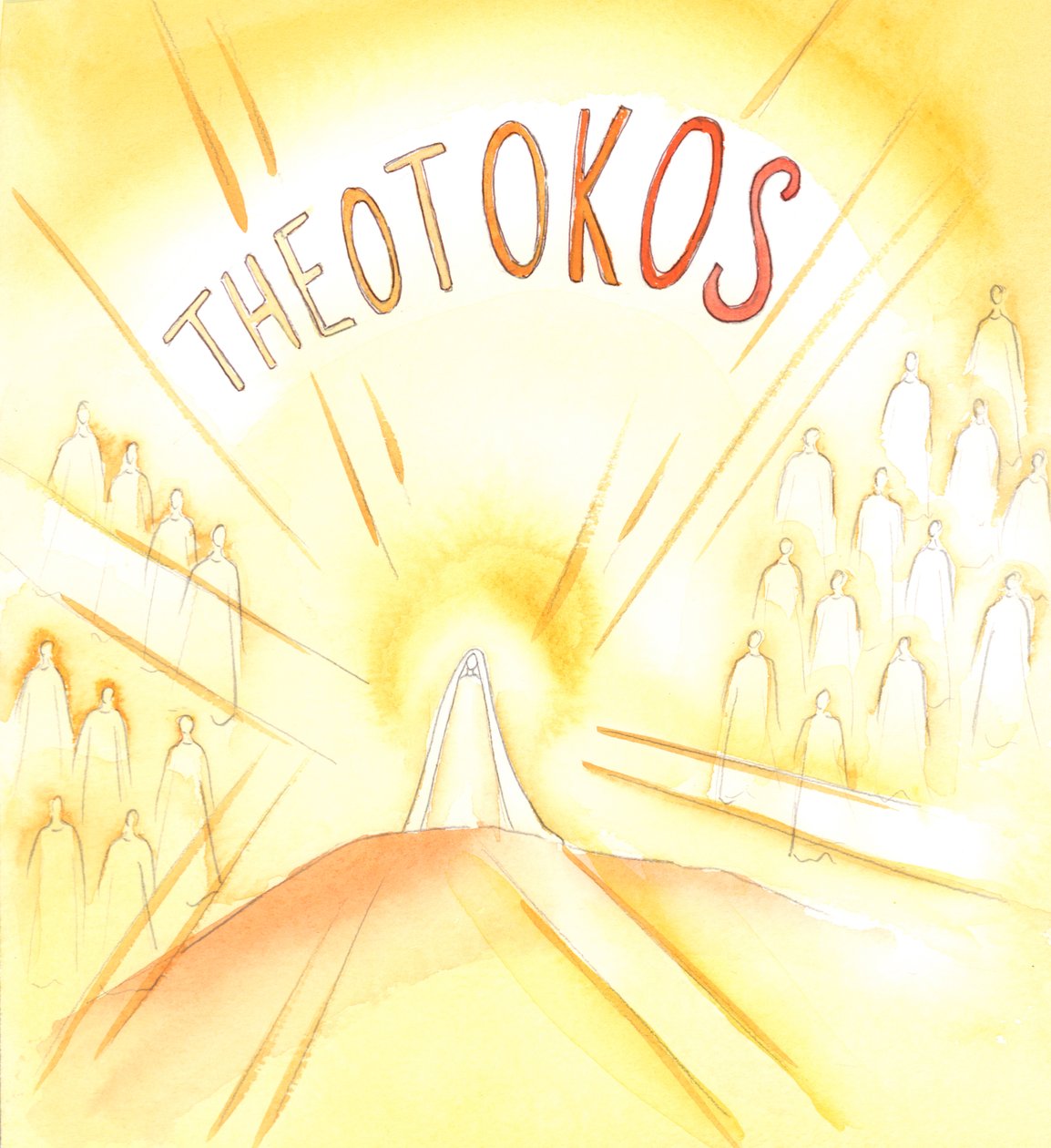 A Boldogságos Szűz Mária a „Theotokos”, az Istenhordozó, „Isten Anyja”, 2001 (papíron nem) alkotó: Elizabeth Wang