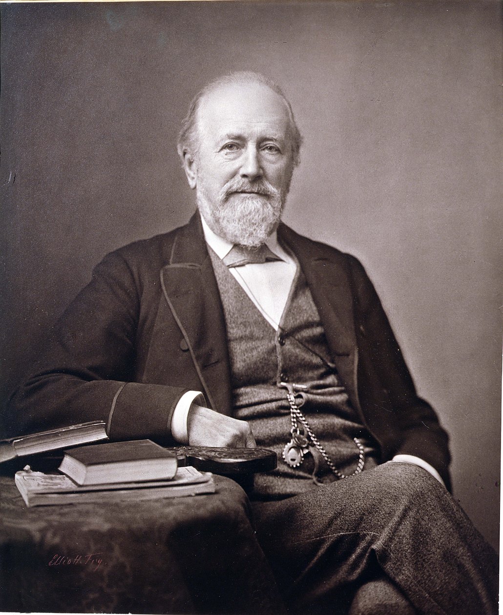 Edward Frankland (1825-99) alkotó: Elliott und Fry Studio