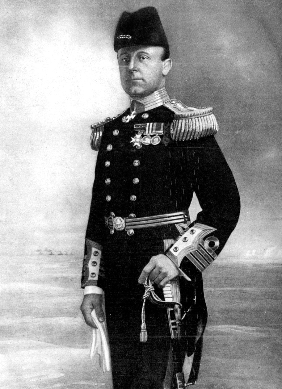 Sir John Rushworth Jellicoe admirális, főparancsnok, első világháború, 1914 alkotó: Elliott and Fry