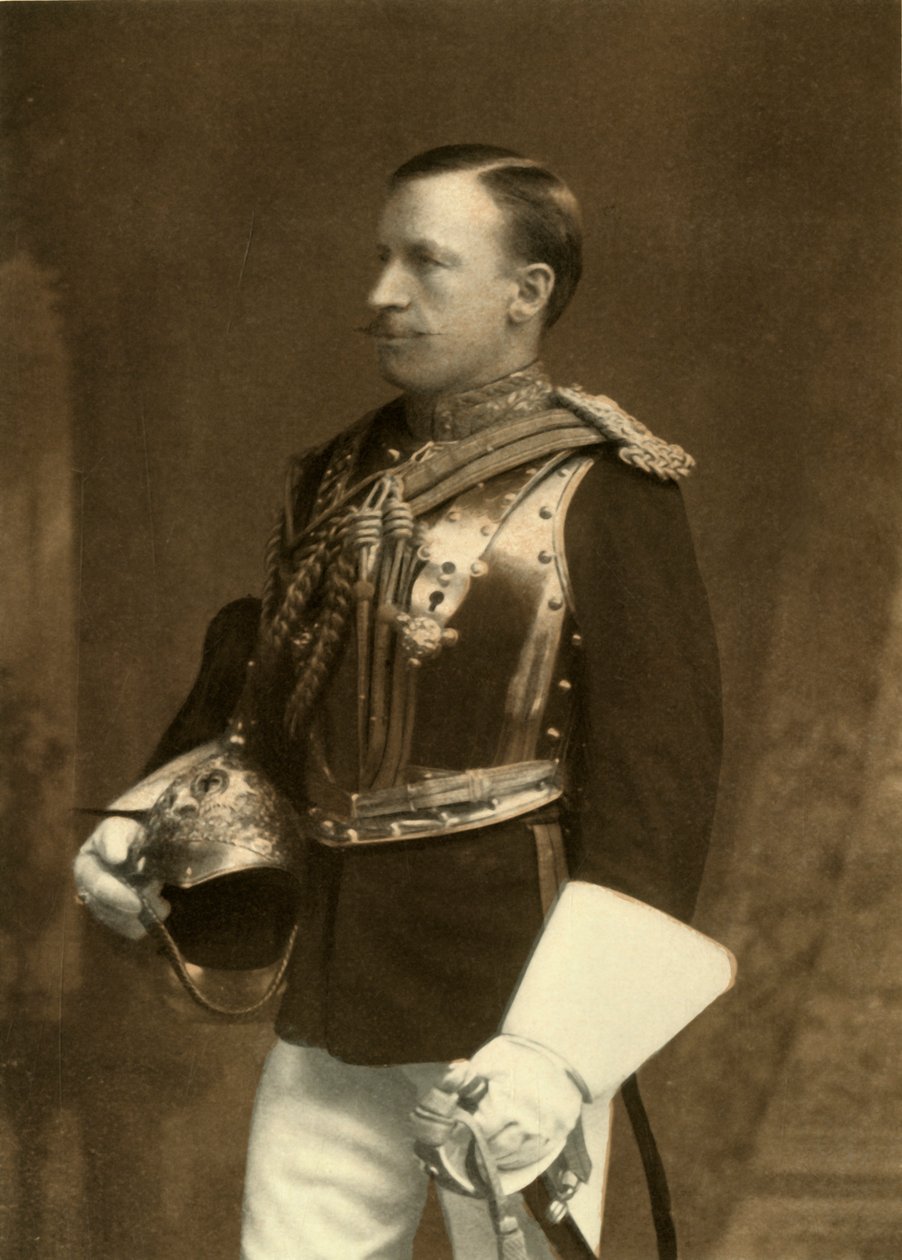 „Earl of Erroll dandártábornok”, 1902. alkotó: Elliott and Fry