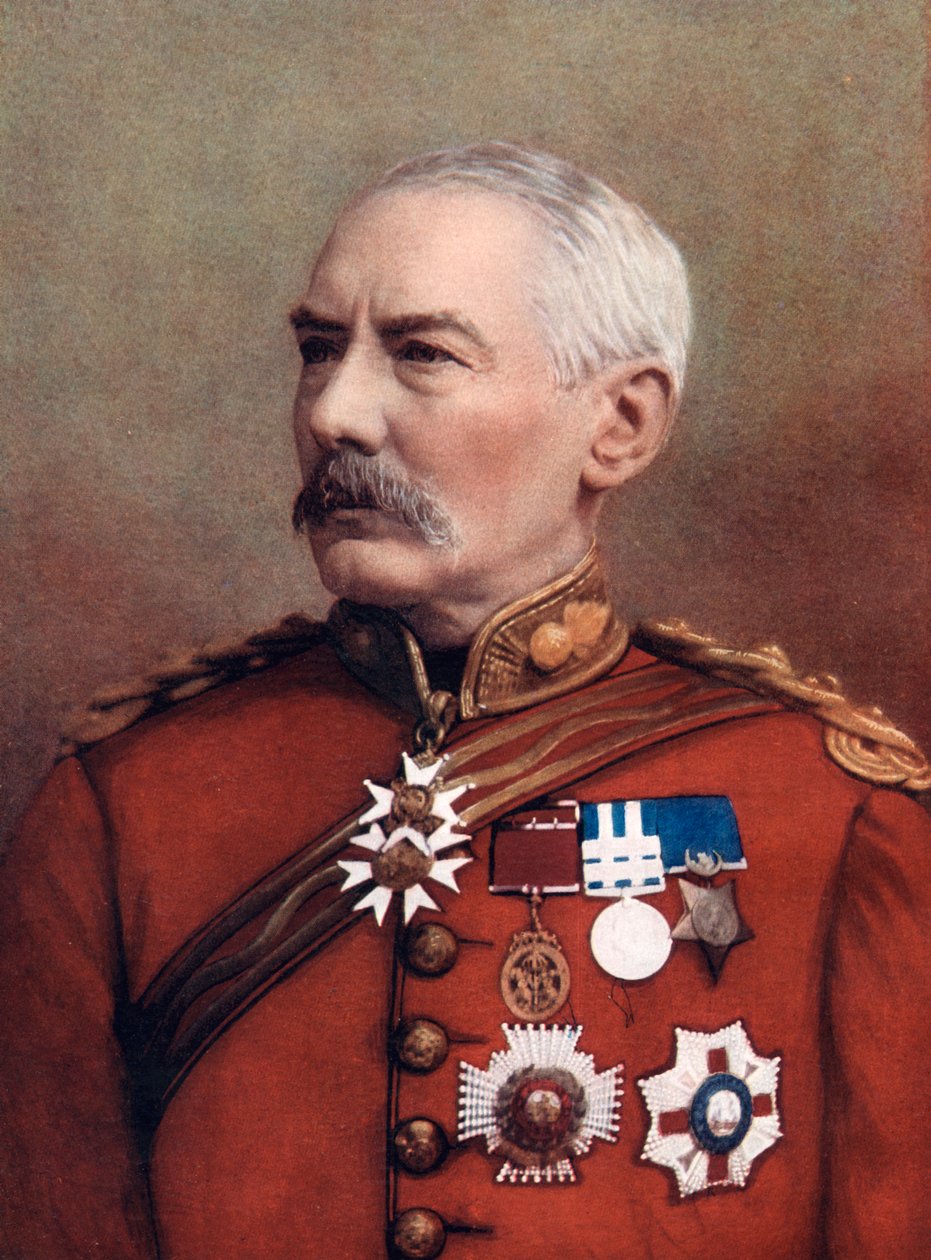 Sir Charles William Wilson altábornagy, brit katona, 1902. alkotó: Elliott and Fry