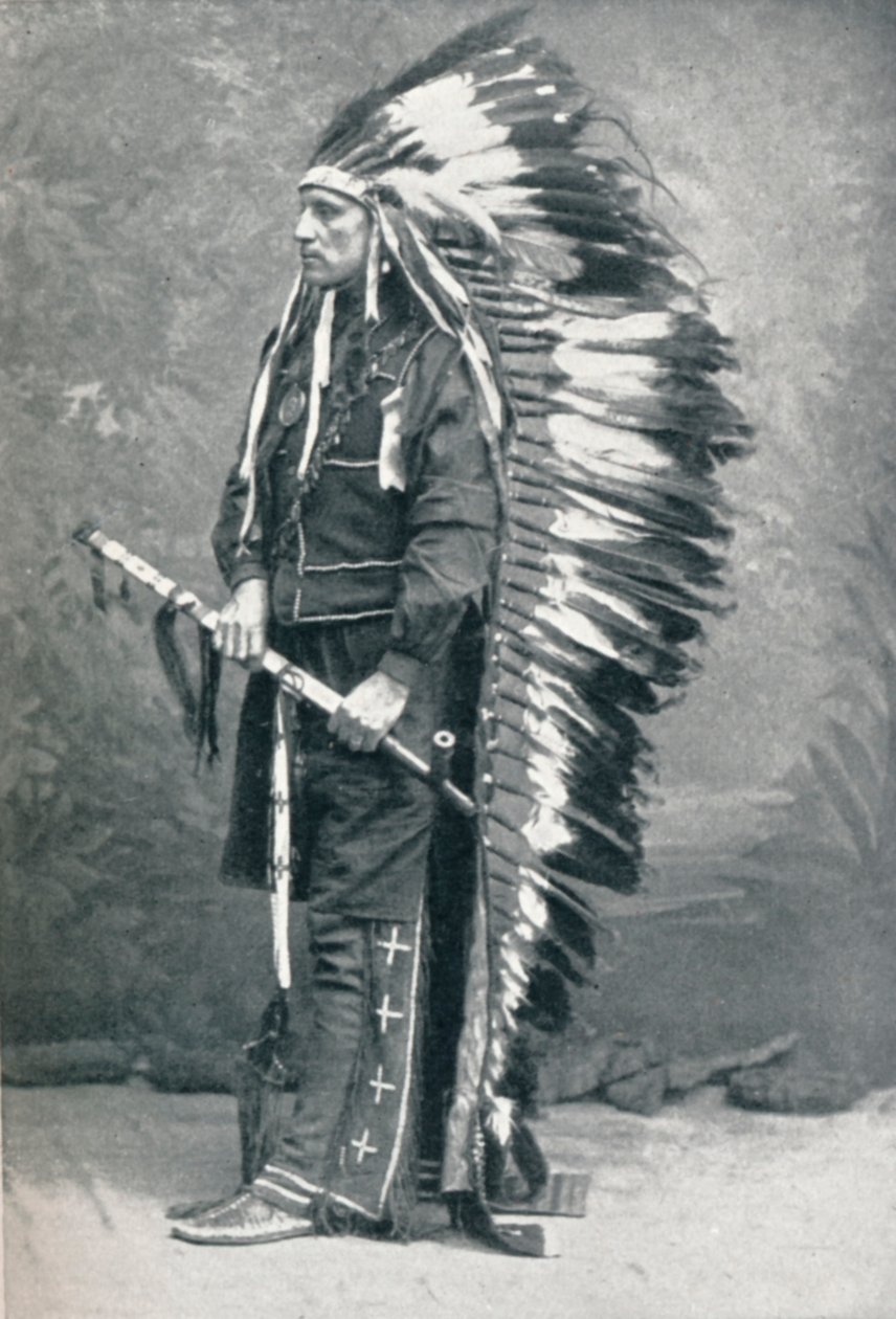 Észak-amerikai indián, 1912 alkotó: Elliott and Fry