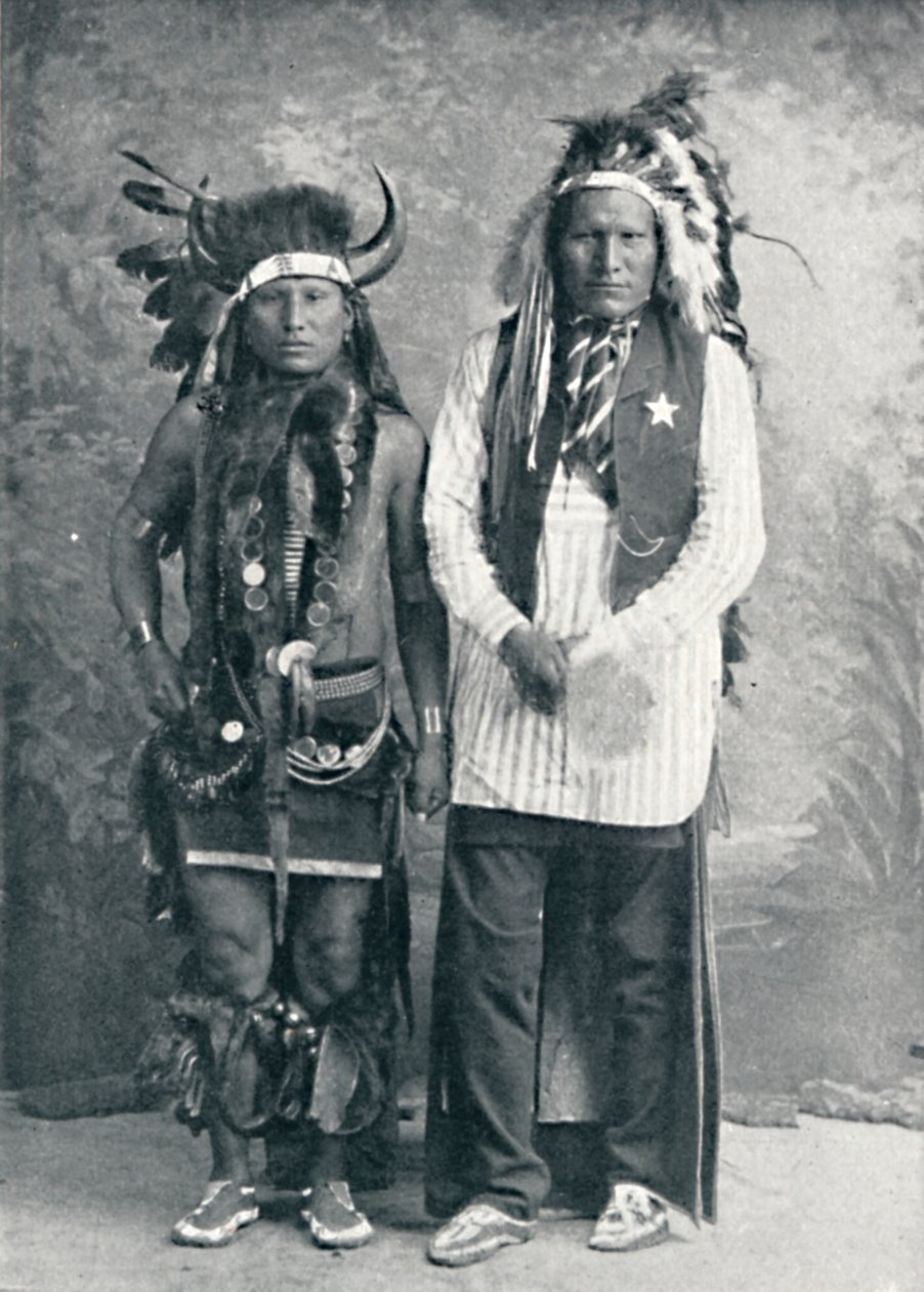 Észak-amerikai indiánok, 1912 alkotó: Elliott and Fry