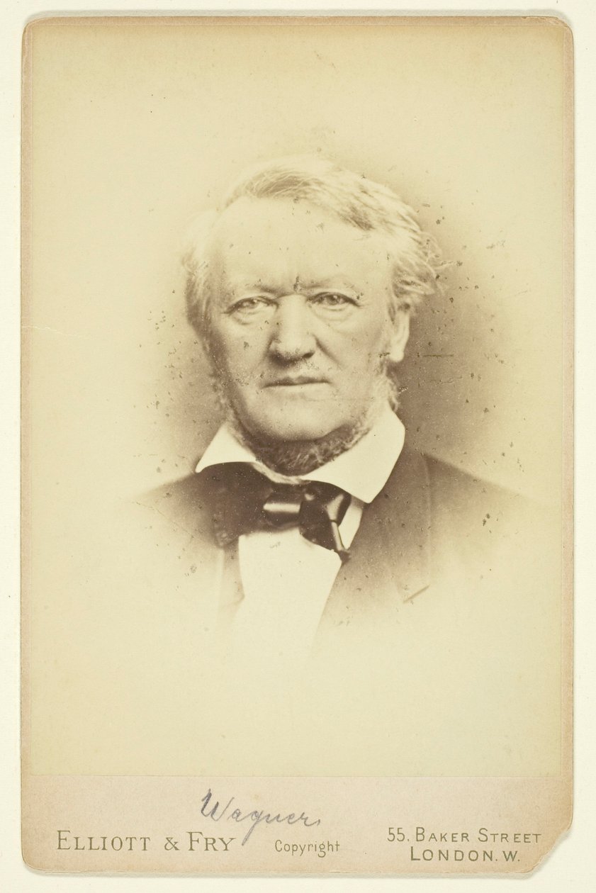 Wagner portréja alkotó: Elliott and Fry