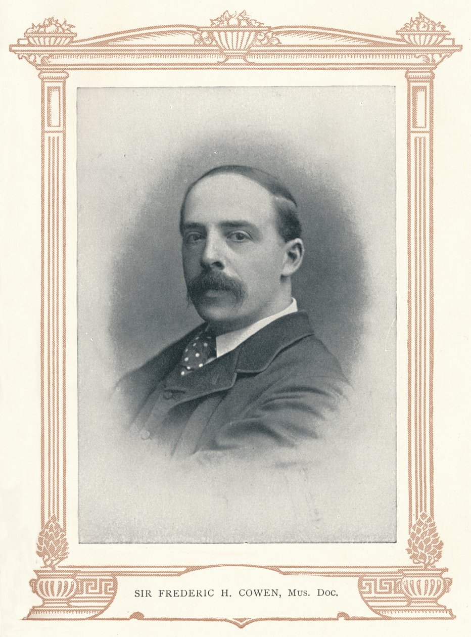 Sir Frederic H. Cowen, Mus. dok., 1910. alkotó: Elliott and Fry