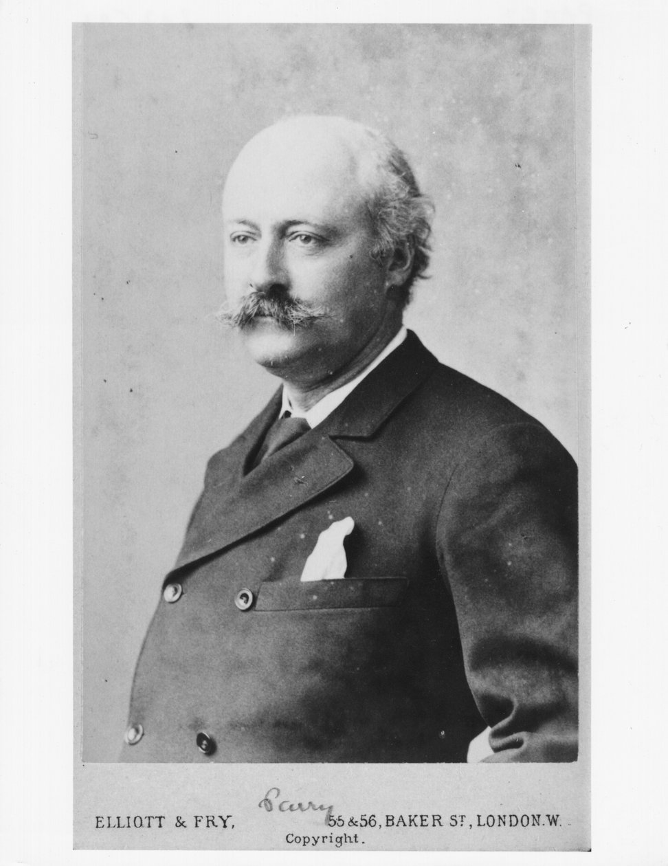 Sir Hubert Parry portréja (1848-1918) alkotó: Elliott und Fry Studio