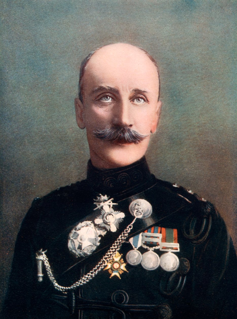 Francis Howard vezérőrnagy, a 8. dandár parancsnoka, Dél-Afrikai Field Force, 1902. alkotó: Ellis