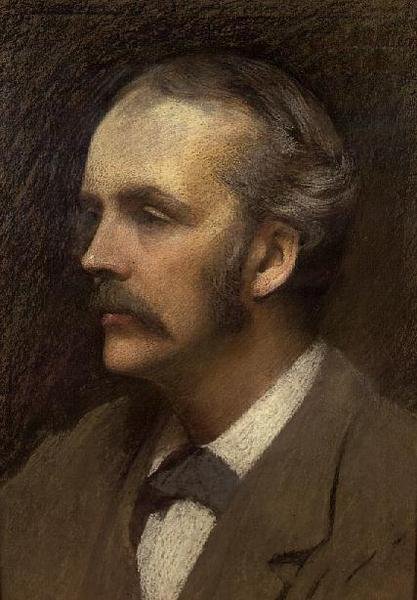 Arthur Balfour arcképe alkotó: Ellis William Roberts