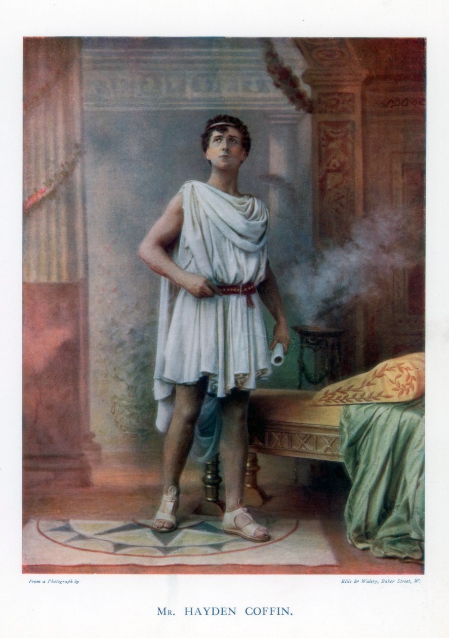 Charles Hayden Coffin angol színész és énekes, 1901. alkotó: Ellis and Walery