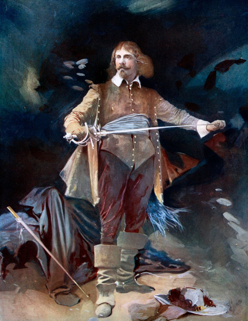 Herbert Waring: A vörös köntös alatt, 1902. alkotó: Ellis and Walery